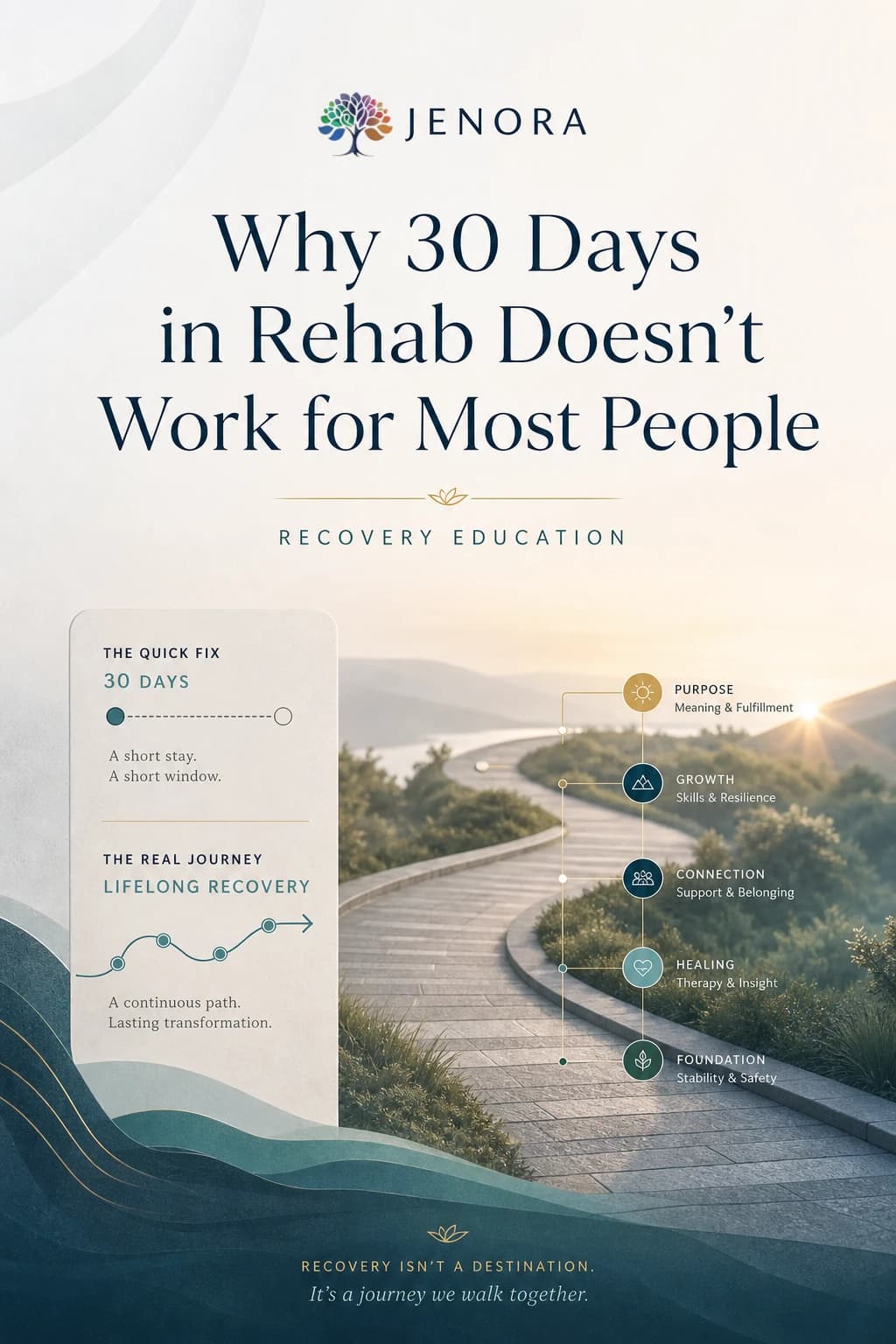 Jenora cover image for Why 30 Days in Rehab Doesn't Work for Most People